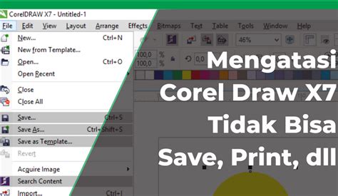 Panduan lengkap menggunakan fitur Corel Draw X7 untuk pemula