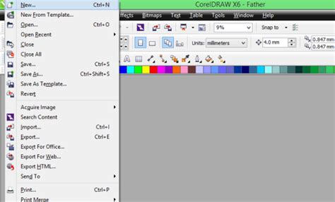 Cara membuat ilustrasi karakter kartun menggunakan Corel Draw X7